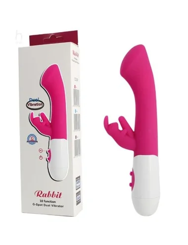 ARMONY - VIBRATEUR & STIMULATEUR LAPIN G SPOT 10 VITESSES ROSE
