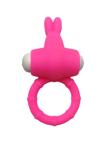 ARMONY - MS BUNNY ANNEAU VIBRATEUR SILICONE ROSE