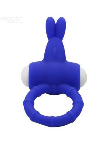 ARMONY - MS BUNNY ANNEAU VIBRATEUR SILICONE BLEU