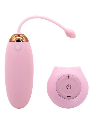 ARMONY - KITTY FUN EGG VIBRATEUR TÉLÉCOMMANDE 10 VIBRATIONS ROSE