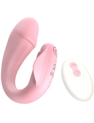 ARMONY - FRESHFUN CICI STAP-ON VIBRATEUR TÉLÉCOMMANDE ET APPLICATION 10 VIBRATIONS ROSE