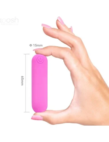 ARMONY - SPLASH HEHE VIBRATEUR BULLET SILICONE 10 VIBRATIONS 65 X 15 CM ROSE