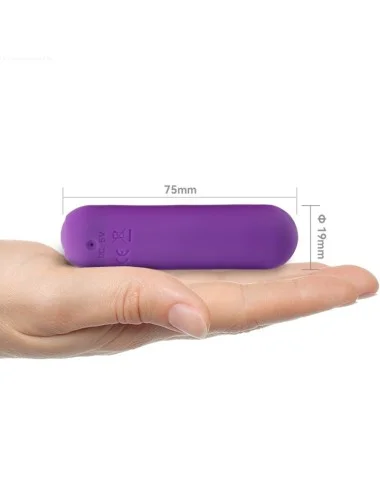 ARMONY - SPLASH HAHA VIBRATEUR BULLET SILICONE 10 VIBRATIONS 75 X 19 CM VIOLET