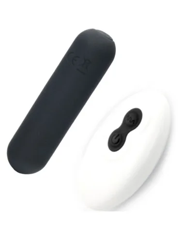 ARMONY - SPLASH JOLINE VIBRATEUR BULLET TÉLÉCOMMANDE EN SILICONE 10 VIBRATIONS 65 X 15 CM NOIR