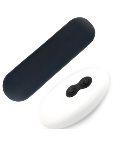 ARMONY - SPLASH JOIE VIBRATEUR BULLET TÉLÉCOMMANDE EN SILICONE 10 VIBRATIONS 75 X 19 CM NOIR