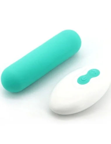 ARMONY - SPLASH JOIE VIBRATEUR BULLET TÉLÉCOMMANDE EN SILICONE 10 VIBRATIONS 75 X 19 CM VERT
