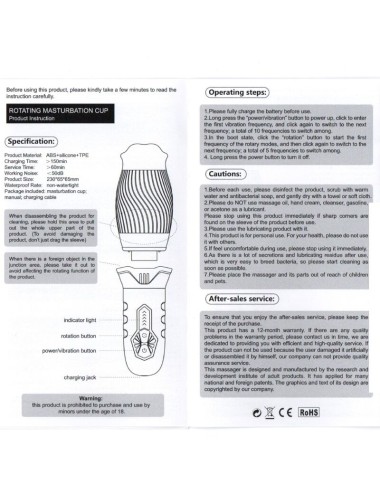 ARMONY - BELUCCI VIBRATEUR MASTURBATEUR ORAL BLANC