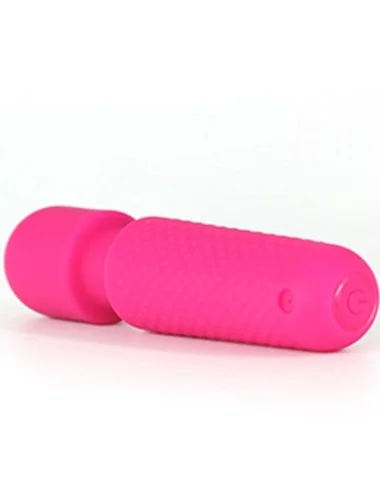 ARMONY - YOUR MAGIC MASSEUR & VIBRATEUR RECHARGEABLE 10 VIBRATIONS BAGUETTE DOTS ROSE