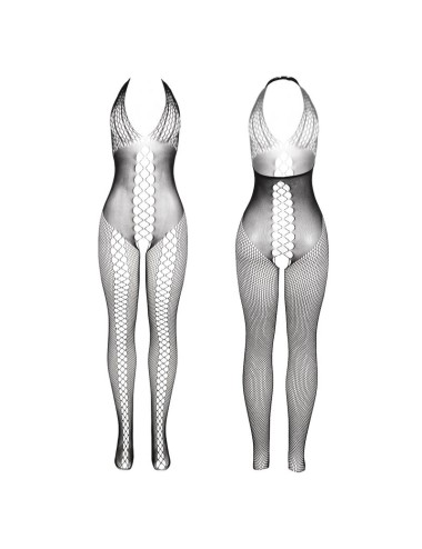 SUBBLIME - 951832 BODYSTOCKING AVEC DOS OUVERT ET DÉTAILS CROISÉS NOIR TAILLE UNIQUE