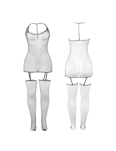 SUBBLIME - 951955 BODYSTOCKING RÉSEILLE BRILLANTE TAILLE UNIQUE