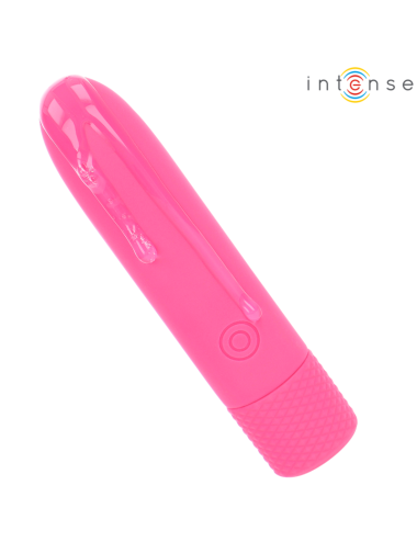 INTENSE - SYMONE BULLET VIBRANT RECHARGEABLE USB 8 VIBRATIONS ROSE 10 X 2,2 CM