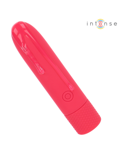 INTENSE - SYMONE BULLET VIBRANT RECHARGEABLE USB 8 VIBRATIONS ROUGE 10 X 2,2 CM