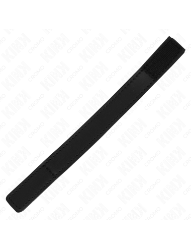 KINK - ANNEAU PÉNIS EN CUIR AVEC FERMETURE VELCRO 20 X 2 CM