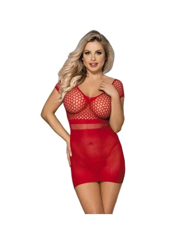 SUBBLIME - 951924 ROBE COURTE EN CROCHET ROUGE TAILLE UNIQUE