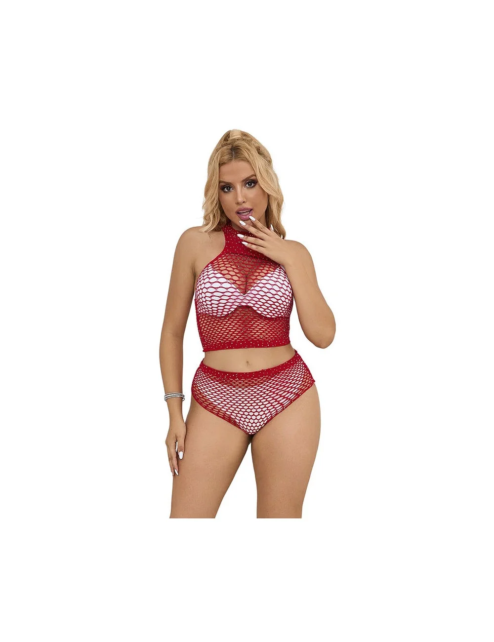 SUBBLIME - 952402 BODYSTOCKING ENSEMBLE RESILLE AVEC LOSANGES ROSES TAILLE UNIQUE SUBBLIME - 952402 BODYSTOCKING ENSEMBLE RESILLE AVEC LOSANGES ROSES TAILLE UNIQUE
