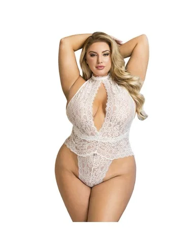 SUBBLIME - 953850 BODY DENTELLE BLANC S/M