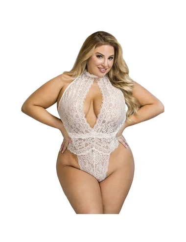 SUBBLIME - 953850 BODY DENTELLE BLANC S/M