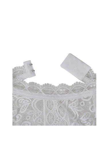 SUBBLIME - 953850 BODY DENTELLE BLANC S/M