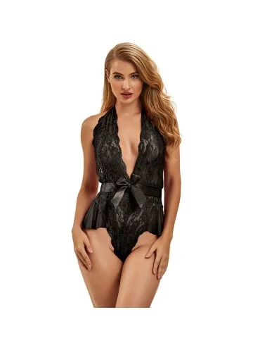 SUBBLIME - 930806 BODY SEXY À VOLANTS NOIR S/M