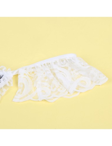 SUBBLIME - 954314 COSTUME DE FEMME SEXY NOIR/BLANC L/XL