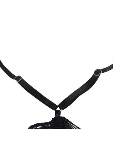 SUBBLIME - 954239 ROBE À BRETELLES + STRING NOIR L/XL