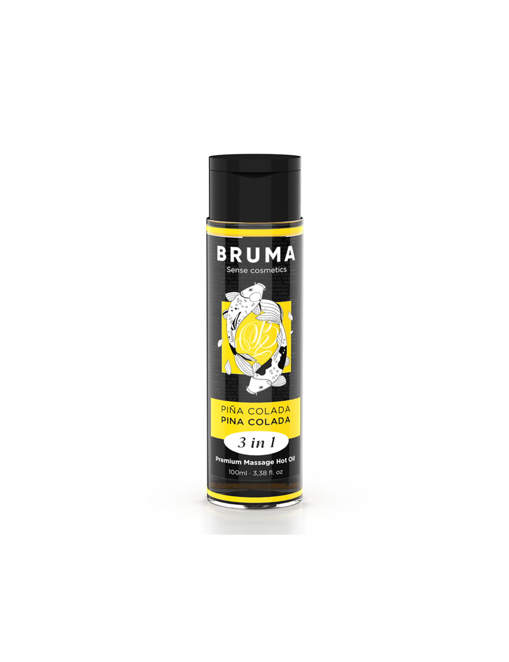 BRUMA - HUILE DE MASSAGE PREMIUM EFFET CHALEUR SAVEUR PINA COLADA 3 EN 1 - 100 ML BRUMA - HUILE DE MASSAGE PREMIUM EFFET CHALEUR SAVEUR PINA COLADA 3 EN 1 - 100 ML