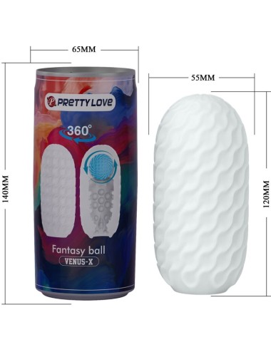 PRETTY LOVE - MASTURBATEUR HOMME VENUS X MODÈLE 2 BLANC
