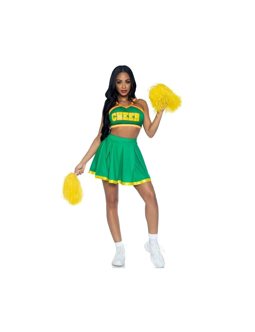 LEG AVENUE - COSTUME POM-POM GIRLS VERT S/M LEG AVENUE - COSTUME POM-POM GIRLS VERT S/M