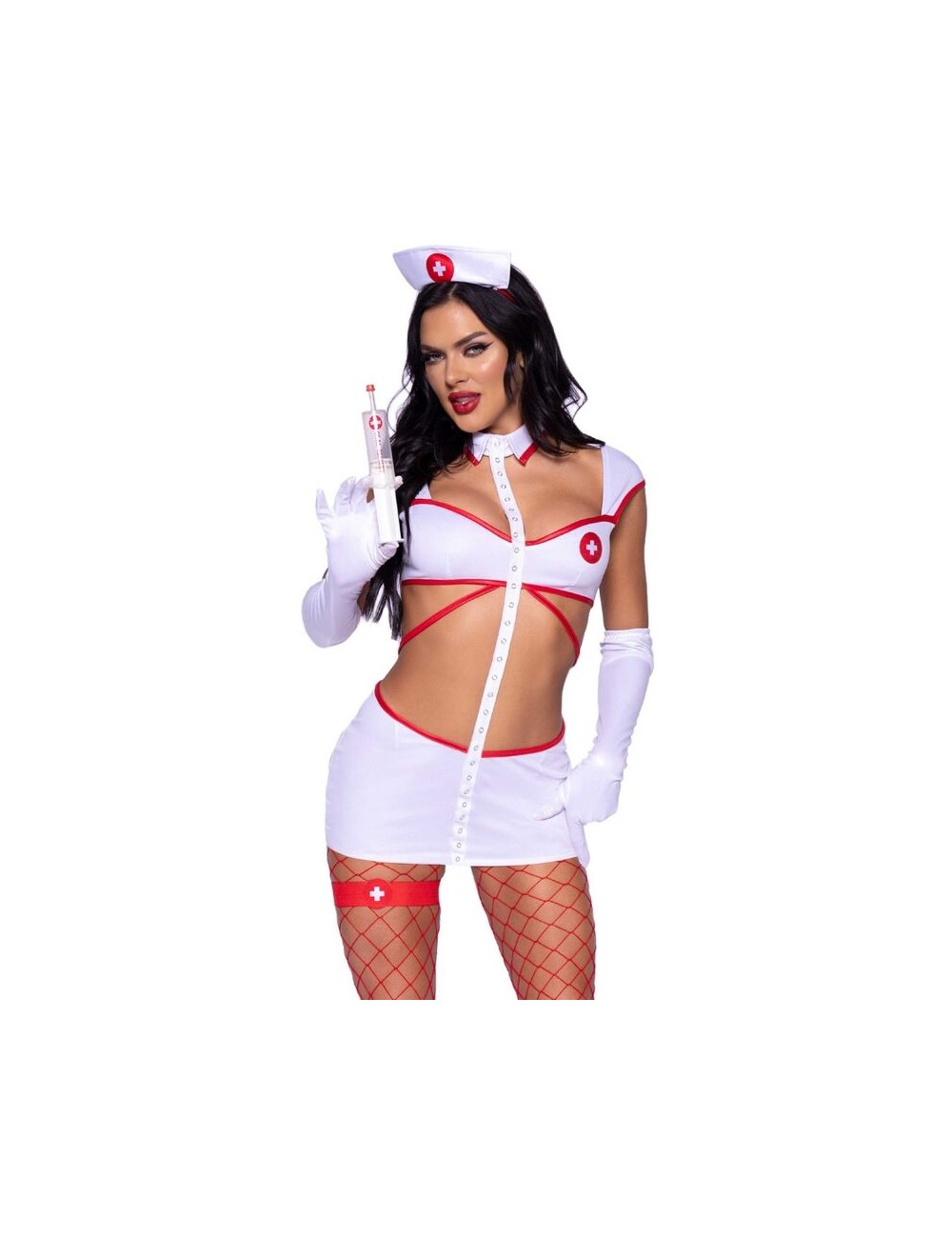 LEG AVENUE - COSTUME INFIRMIÈRE SEXY BLANC M