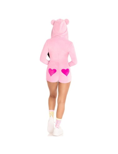 LEG AVENUE - BODY VELOURS OURS EN TEDDY ROSE S
