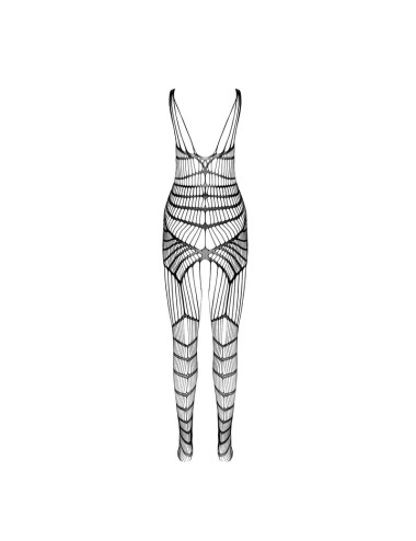 PASSION - BS 102 BODYSTOCKING NOIR TAILLE UNIQUE
