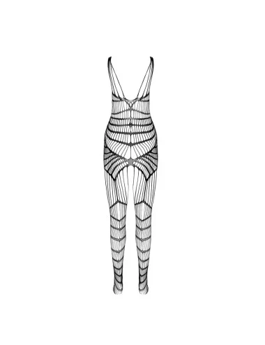 PASSION - BS 102 BODYSTOCKING BLANC TAILLE UNIQUE