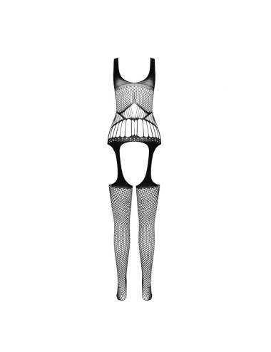 PASSION - BS 106 BODYSTOCKING NOIR TAILLE UNIQUE
