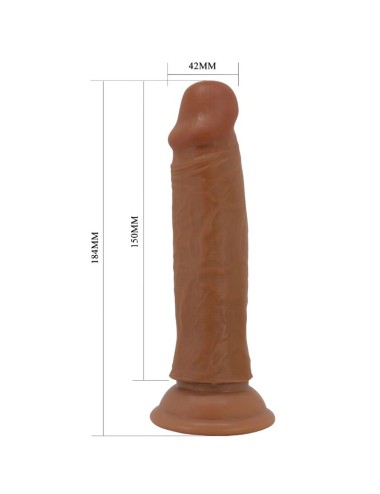 PRETTY LOVE - GODE RÉALISTE QUENTIN 18 CM MARRON
