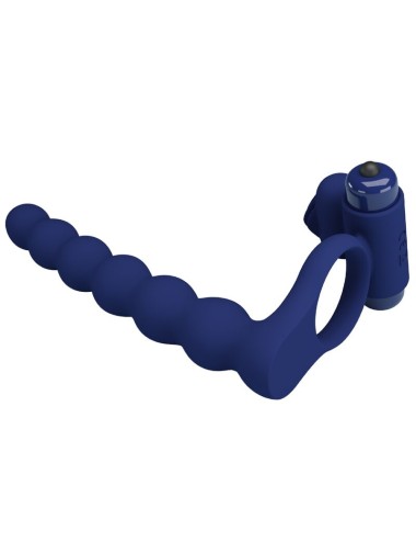 PRETTY LOVE - AJMAL ANNEAU VIBRANT AVEC PLUG BLEU