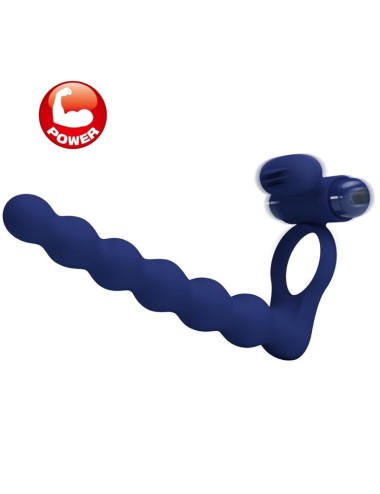 PRETTY LOVE - AJMAL ANNEAU VIBRANT AVEC PLUG BLEU