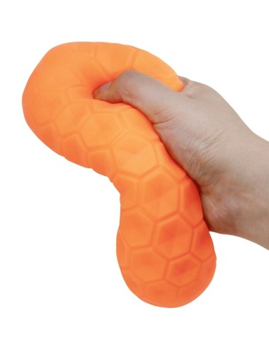 PRETTY LOVE - MASTURBATEUR POUR HOMME À DEUX BOULES ORANGE