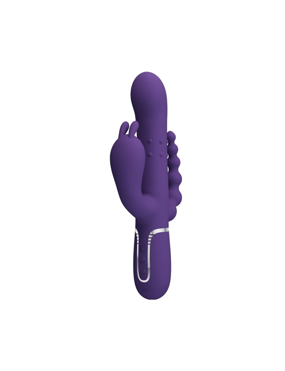 PRETTY LOVE - CAMMY TRIPLE VIBRATEUR MULTIFONCTION 4 EN 1 VIOLET