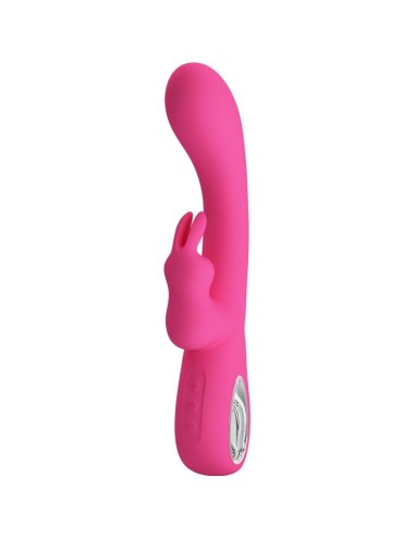PRETTY LOVE - VIBRATEUR NOVAK RABBIT 12 VIBRATIONS ROSE