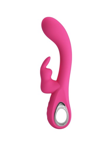 PRETTY LOVE - VIBRATEUR NOVAK RABBIT 12 VIBRATIONS ROSE