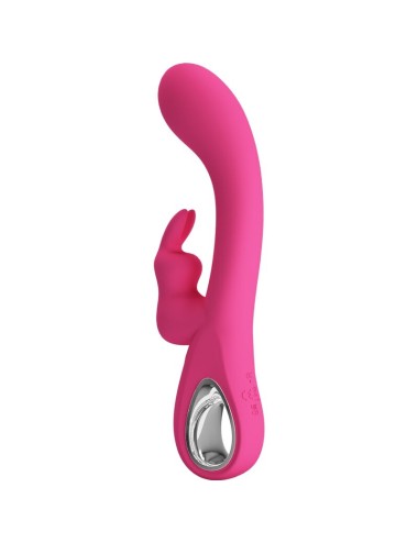 PRETTY LOVE - VIBRATEUR NOVAK RABBIT 12 VIBRATIONS ROSE