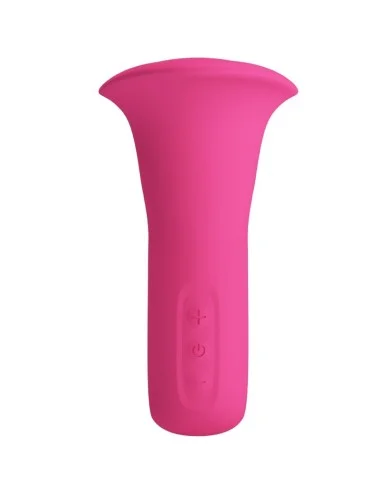 PRETTY LOVE - CLYDE VIBRATEUR ORAL LANGUE VIBRANTE 12 VIBRATIONS ROSE