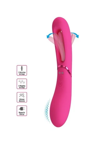 ROMANCE - VIBRATEUR POINT G LEXIE 7 VIBRATIONS ROSE