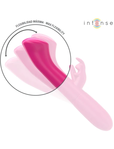 INTENSE - JULIETA VIBRATEUR RABBIT 18,6 CM 10 VIBRATIONS ROSE