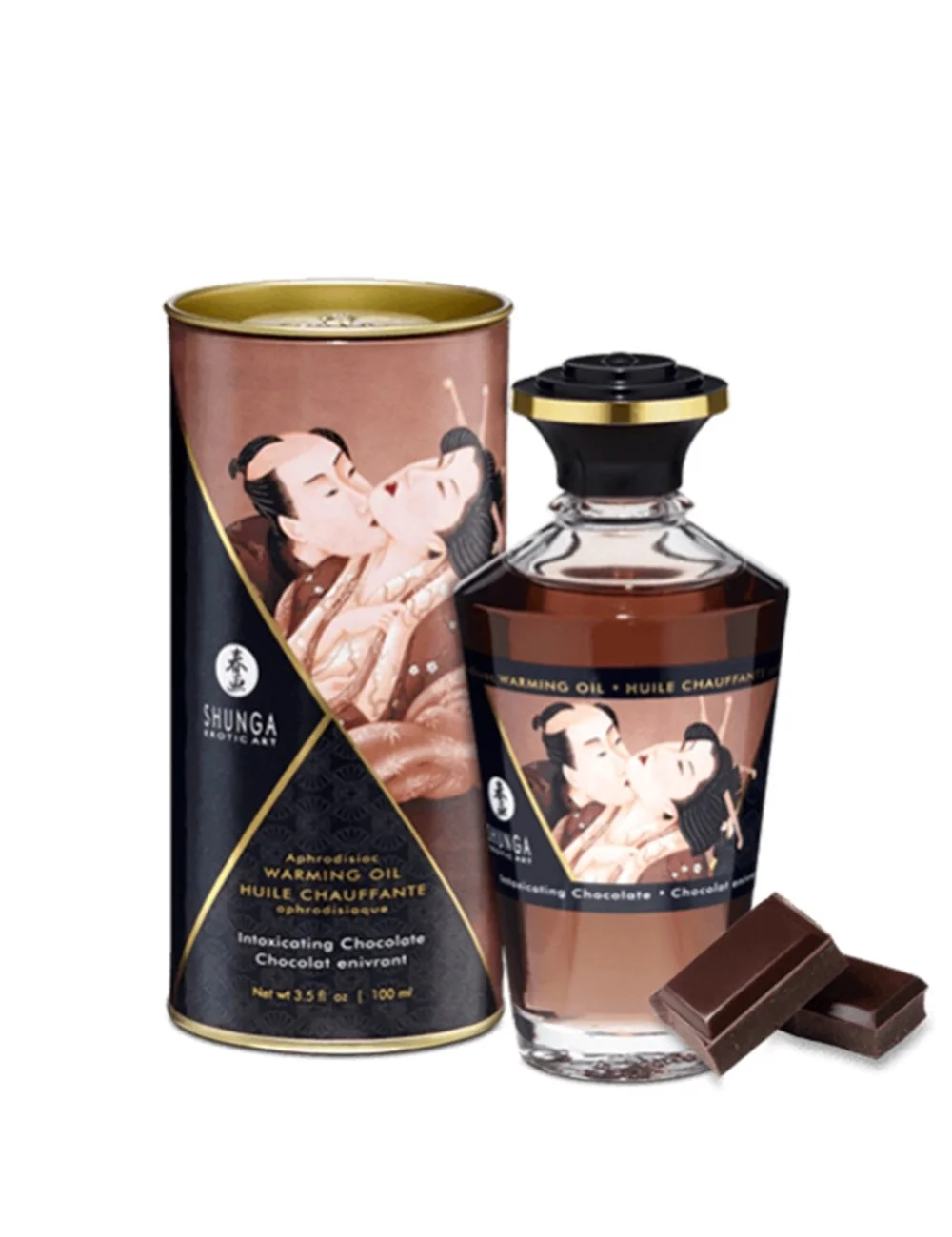 Huile chauffante chocolat comestible 100ml - CC812001 Huile chauffante chocolat comestible 100ml - CC812001