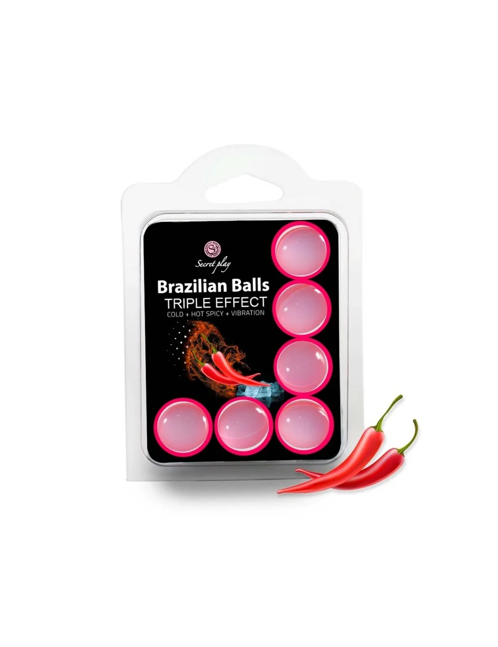 6 Brazilian Balls Triple effect 3699-1 6 Brazilian Balls Triple effect 3699-1