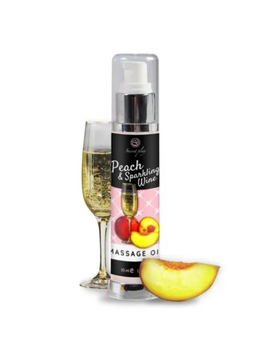 Huile de massage Pêche et Vin pétillant 3682 - 50 ml
