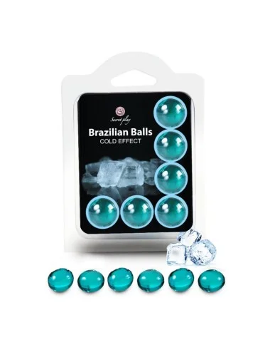 6 Brazilian Balls Cold effect 3613-1