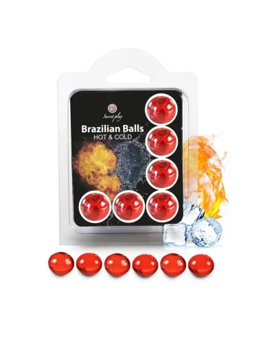 6 Brazilian Balls Cold Hot effect  3629-1
