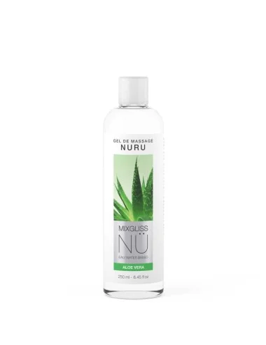 Mixgliss Gel de massage - NU Aloe Vera - 250 ml